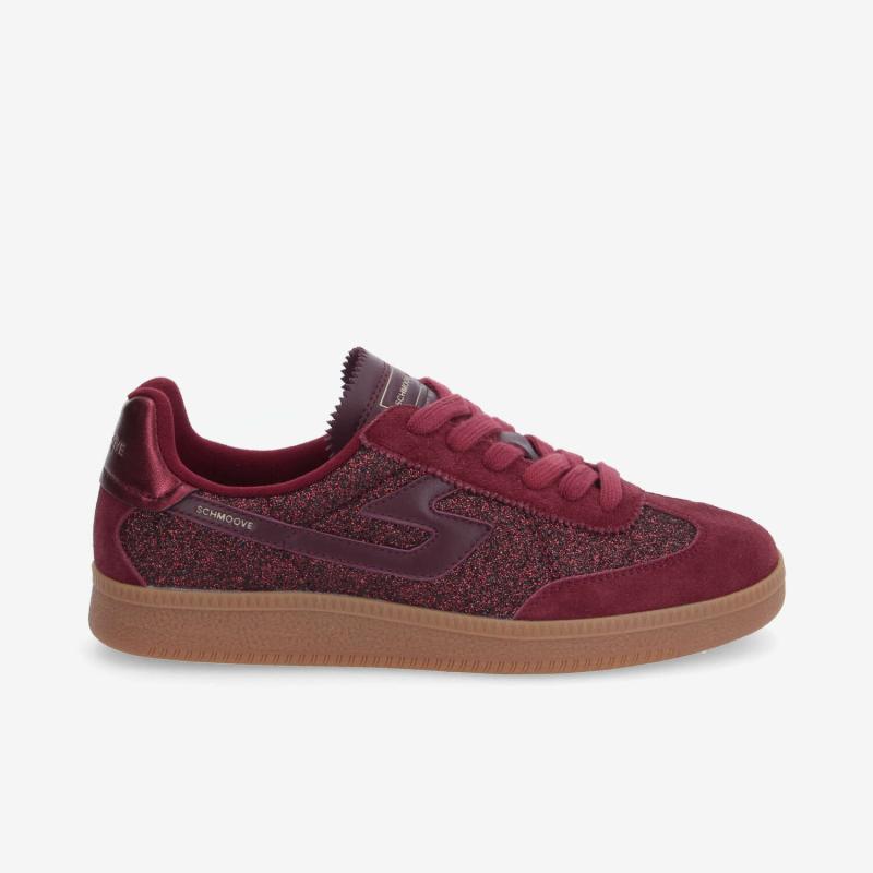 SHEFFIELD JOGGER W - SPAN/SUEDE - BORDEAUX